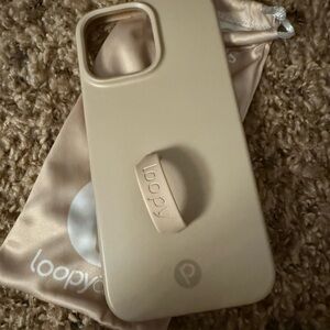 Loopy Case Cream Slim Protective Phone Case